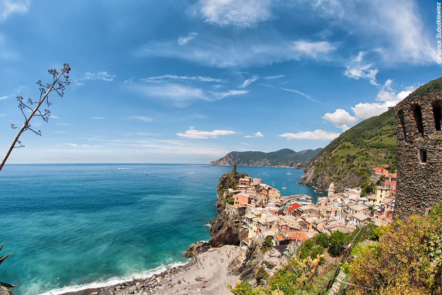Наши прогулки по Чинкве-Терре, по берегу моря